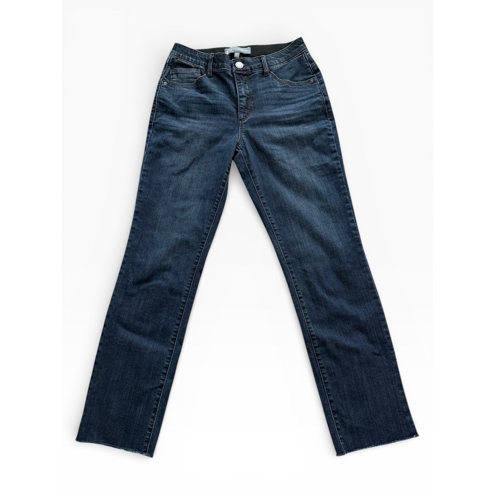 Wit & Wisdom Skinny Jeans Womens Size 4‎ Dark Wash Stretch Denim